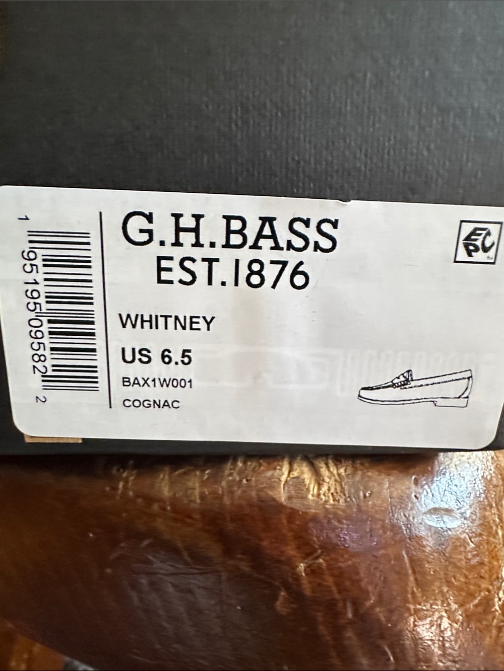 G.H. Bass Whitney Loafer in Cognac - Picture 8 of 8